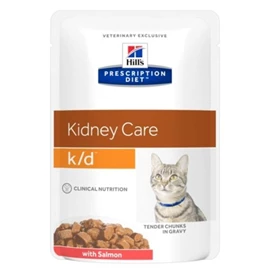 HILL'S Prescription Diet Feline k/d Salmon Pouch 85g