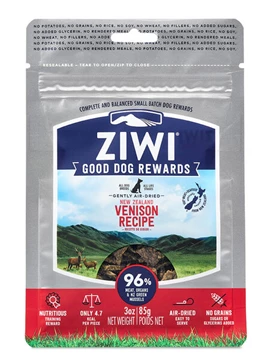 ZIWI VENISON TREATS 85G