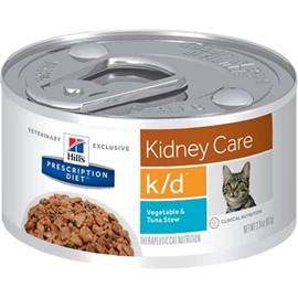 HILL'S Prescription Diet Feline k/d Vegetable & Tuna Stew 2.9oz