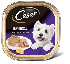 CESAR Chicken & Cheese 100g