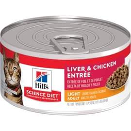 HILL'S Science Diet Feline Adult Chicken & Liver Entrée 5.5oz