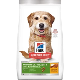 HILL'S Science Diet Canine Adult 7+ Youthful Vitality Small & Mini Chicken & Rice Recipe 12.5lb
