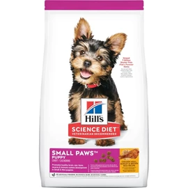 HILL'S Science Diet Canine Puppy SmallPaws Chicken Meal, Barley & Brown Rice Recipe 15.5lb