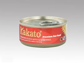 KAKATO Goldern Fern Series  Simmered Duck with Goji Berries 70g