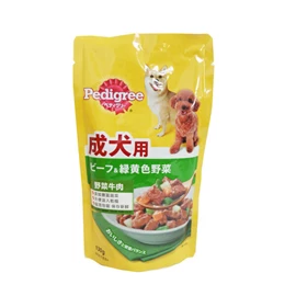 Pedigree Japan Pouch Beef & Vegetable 130g