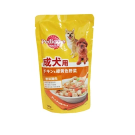 Pedigree Japan Pouch Vegetable & Chicken 130g