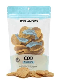 ICELANDIC Cod Fish Chips Dog Treat 2.5oz