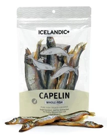 ICELANDIC Capelin Whole Fish Dog Treat 2.5oz