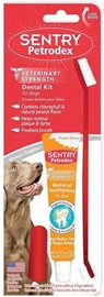 PETRODEX Natural Dental Care Kit Dog Peanut Toothpaste