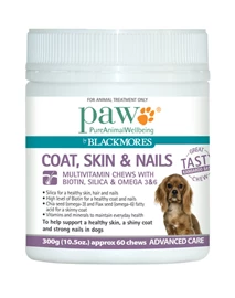 PAW Coat, Skin & Nails Chew 300g (60 Chew)
