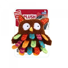 GIGWI Plush Friendz Owl Small Dog