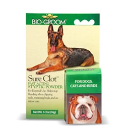 BIO-GROOM Sure Clot Fast Acting Styptic Powder 1.5oz